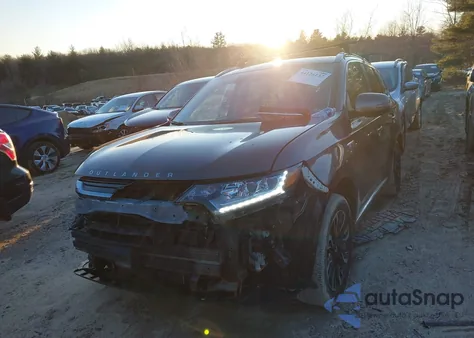 2018 Mitsubishi Outlander Phev Gt из США, поврежденный, VIN JA4J24A52JZ059011